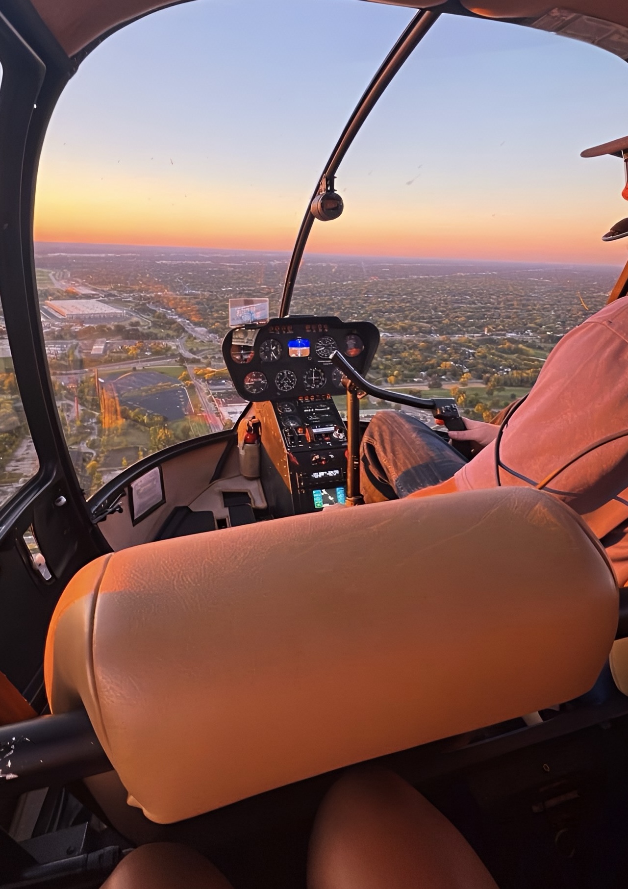 Vuelo en helicóptero sobre las sierras